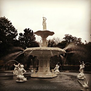 Forsythe Park Fountain - blog