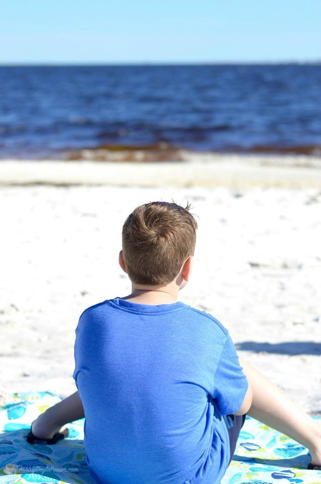 caleb 10 years beach 2